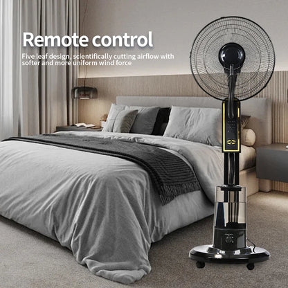 Ventilateur Brumisateur 4L avec Télécommande – Fraîcheur Instantanée et Confort Optimal