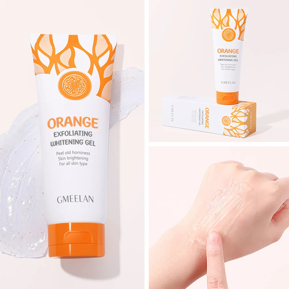 Gel Exfoliant Orange pour le Visage – Gommage Doux Hydratant & Éclat de la Peau