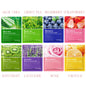 Masques Visage Hydratants Naturels SADOER – Lot de 8 Masques Fruits & Plantes