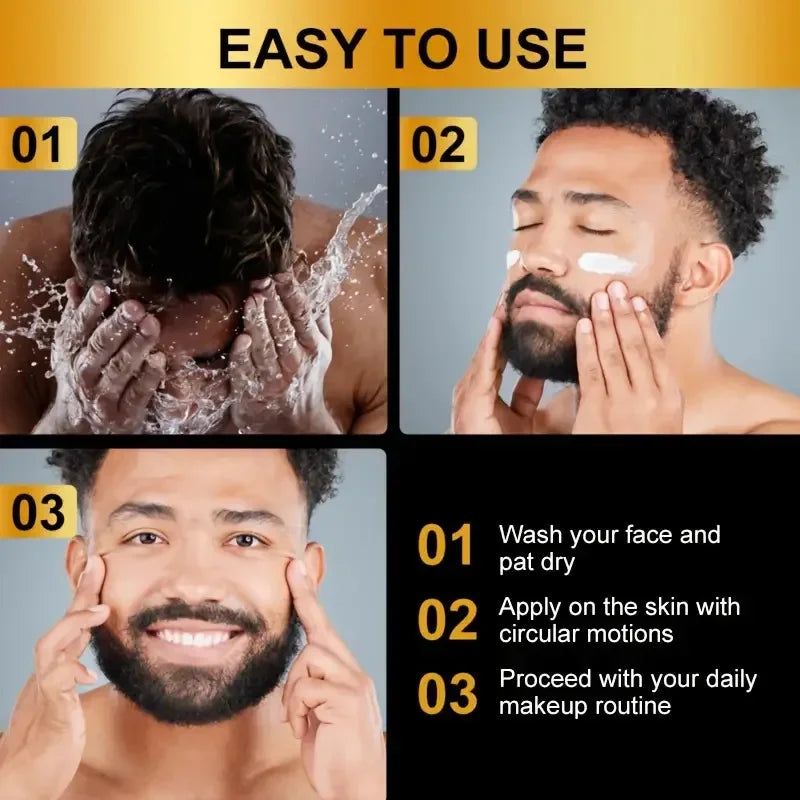 Crème Hydratante au Rétinol pour Homme – Soin Visage Anti-Âge & Hydratation Intense